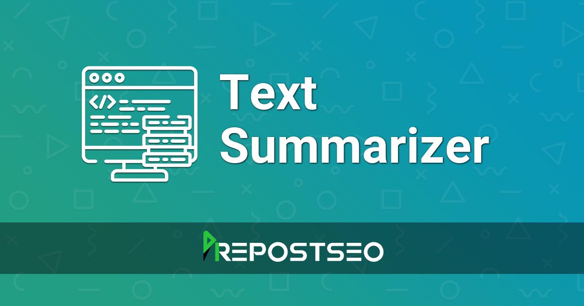 Text Summarizer